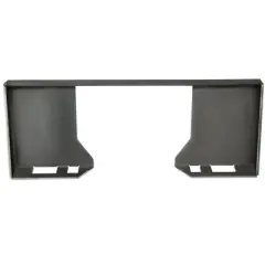 1/2" Skid Steer Cut Out Mount Plate, Steel Quick Tach Attachment Plate, 7000 LBS Heavy Duty Thick Skid Steer Plate Attachment