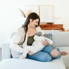 Goumikids Organic Cotton Knit Stay-On Baby Mitts