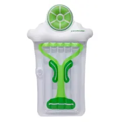 Swimline 76" Inflatable Margarita Matt 1-Person Swimming Pool Floating Raft - Green/White