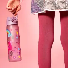 Ion8 BPA Free Recyclon Water Bottle - 18oz - Pattern Unicorn 17 oz