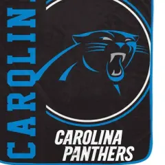 NFL Carolina Panthers Keep It Simple Ultra Soft Blanket