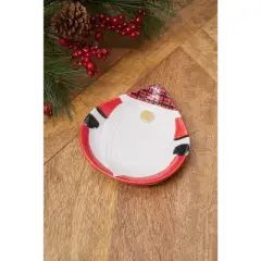 Gallerie II Plaid Gnome Christmas Cookie Plate