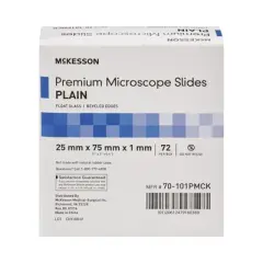 McKesson Glass Microscope Slides Frosted End 25 X 75 X 1 mm
