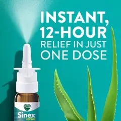 Vicks Sinex Severe Moisturizing Spray - Twin Pack - 2x0.5oz