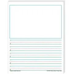 Teacher Created Resources&reg; Smart Start 1-2 Story Paper: 100 Sheets