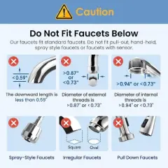 Waterdrop Countertop Water Filter with 1 Extra WD-CFF-01 Replacement Filter