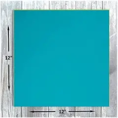 Hamilco Colored Scrapbook Cardstock Paper 12x12 Card Stock Paper 65 lb Cover 25 Pack (Coral Teal)