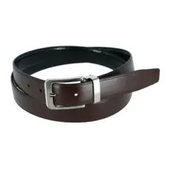 CTM Lizard Print Reversible Dress Belt