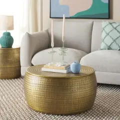 Apoline Coffe Table W/ Storage - Safavieh