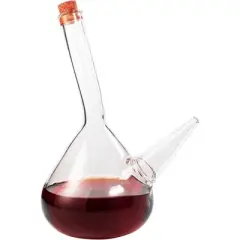 The Wine Savant Porron Wine Decanter & Pitcher, Stylish & Unique Decor, a Beautiful Addition to a Home Bar - 1000 ml