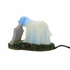Department 56 Villages 1.75 In Buddy's Ghost Halloween Halloween Village , Halloween Decor Halloween Dog Graveyard (1PC)