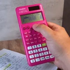 Casio fx-300ES Plus 2nd Edition &ndash; Standard Scientific Calculator - Pink