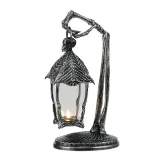 Skeleton Crew Hanging Lantern Plastic Halloween Decoration