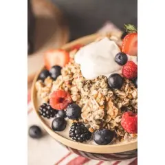 Kodiak Cakes Peak Protein Packed Berries & Cream Oatmeal - 10.58oz/4ct