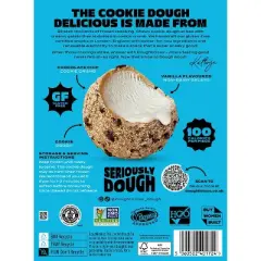 Doughlicious Chocolate Chip Frozen Cookie Dough & Gelato Bites -  6pk/6.77 fl oz