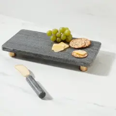 12" x 6" Marble Serving Stand - Threshold&trade;