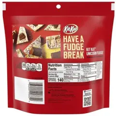 Kit Kat Minis Unwrapped, Wafer Candy Bar, Resealable Pouch Milk Chocolate 7.6 oz