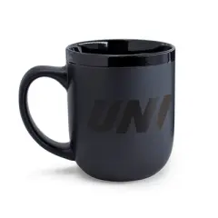 NCAA Northern Iowa Panthers 12oz Ceramic Coffee Mug - Black