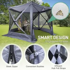 Karl Home | 10 Ft. X 10 Ft. Outdoor Pop-Up Camping Tent