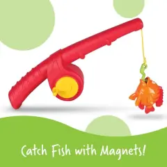 Learning Resources Pretend and Play Fishing Set,  11 Pieces, Ages 3+