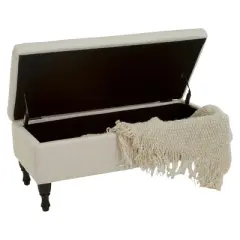 Chantelle Fabric Storage Ottoman - Christopher Knight Home