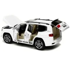 Toyota Land Cruiser White 1/24 Diecast Model Car