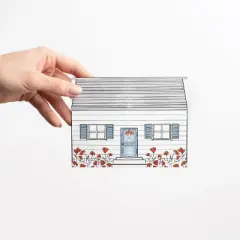 Floral Home Greeting Card Pack Set (8 ct.) by Ramus & Co