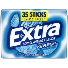 EXTRA Sugar-Free Peppermint Gum - 35ct