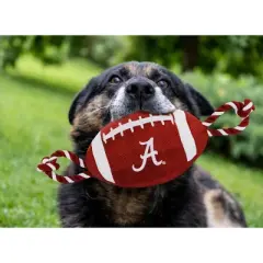 NCAA Alabama Crimson Tide Nylon Football Dog Toy