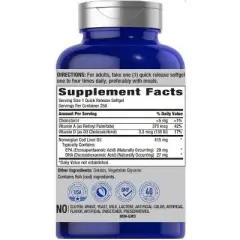 Piping Rock Supreme Engelvaer Norwegian Cod Liver Oil | 250 Softgels