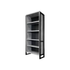 78" Mason Modern Open Wood Laminate Bookcase - Martin Furniture