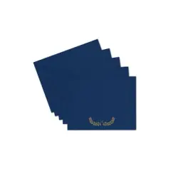 Great Papers Laurel Certificate Holders 9.34" x 12" Blue/Gold 5/Pack (2017046)
