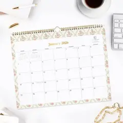 Blue Sky The Everygirl Monthly Wall Calendar 15"x12" Channie Desert Rose