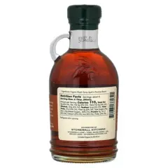 Stonewall Kitchen Organic Bourbon Barrel-Aged Maple Syrup, 8.5 fl oz (250 ml)