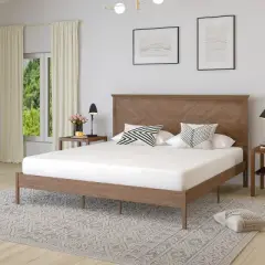 Merrick Lane CertiPUR-US Certified Memory Foam Mattress Infused with Charcoal & Green Tea Cooling Gel