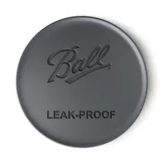 Ball Reusable Wide Mouth Food Storage Lids Gray