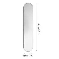 Unique Bargains Convenient Pimple Extractor 5.51"x1.15" Silver Tone 1 Set