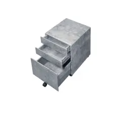 Jurgen File Cabinet Faux Concrete - Acme Furniture