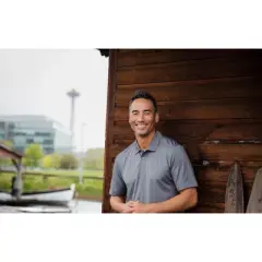 Cutter & Buck Prospect Textured Stretch Mens Polo Shirt