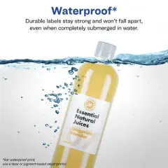 Avery Durable Waterproof Rectangle Labels with Sure Feed, 2" x 6"