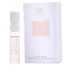 Creed Wind Flowers By Creed Women Eau De Parfum Spray Vial On Card Jasmine, Peach, Orange Blossom, Jasmine Sambac, Musk 2021  Perfume