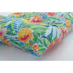 44" x 18" Outdoor/Indoor Blown Bench Cushion Pensacola - Pillow Perfect