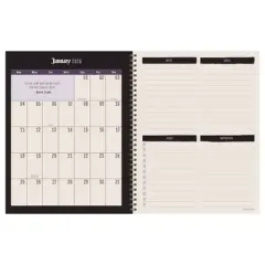 TF Publishing July 2025 - June 2026 Garden of Green Large Weekly Monthly Planner