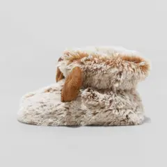 Baby Holiday Red Nose Rudolf Bootie Slippers - Wondershop&trade; Brown