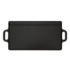 Stansport Pre-Seasoned Cast Iron Griddle with Reversible Cooking Surface