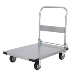 Hand Truck, Heavy Duty Moving Platform with 36x24 Inch A3 Steel Platform - 2000 lbs Capacity for Easy Transport