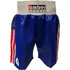 Amber Fight Gear Men's Professional Boxing Shorts &ndash; Ultra Lightweight, Durable &ndash; Ideal for Boxing, MMA, Muay Thai, Kickboxing, Fitness Training.
