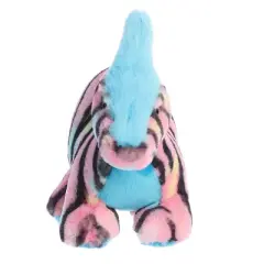 Aurora Large Watercolor Dinos Parasaur Pink Dinos & Dragons Ferocious Stuffed Animal 12.5"