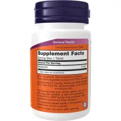 Melatonin 5 mg Sustained Release by Now Foods  -  120 Tablet