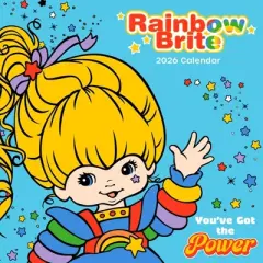TF Publishing 13.5"x14.5" 2026 Rainbow Brite Wall Calendar